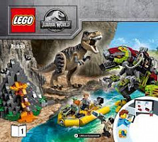 LEGO Jurassic World 75938 T. rex vs. Dinorobot 1/2